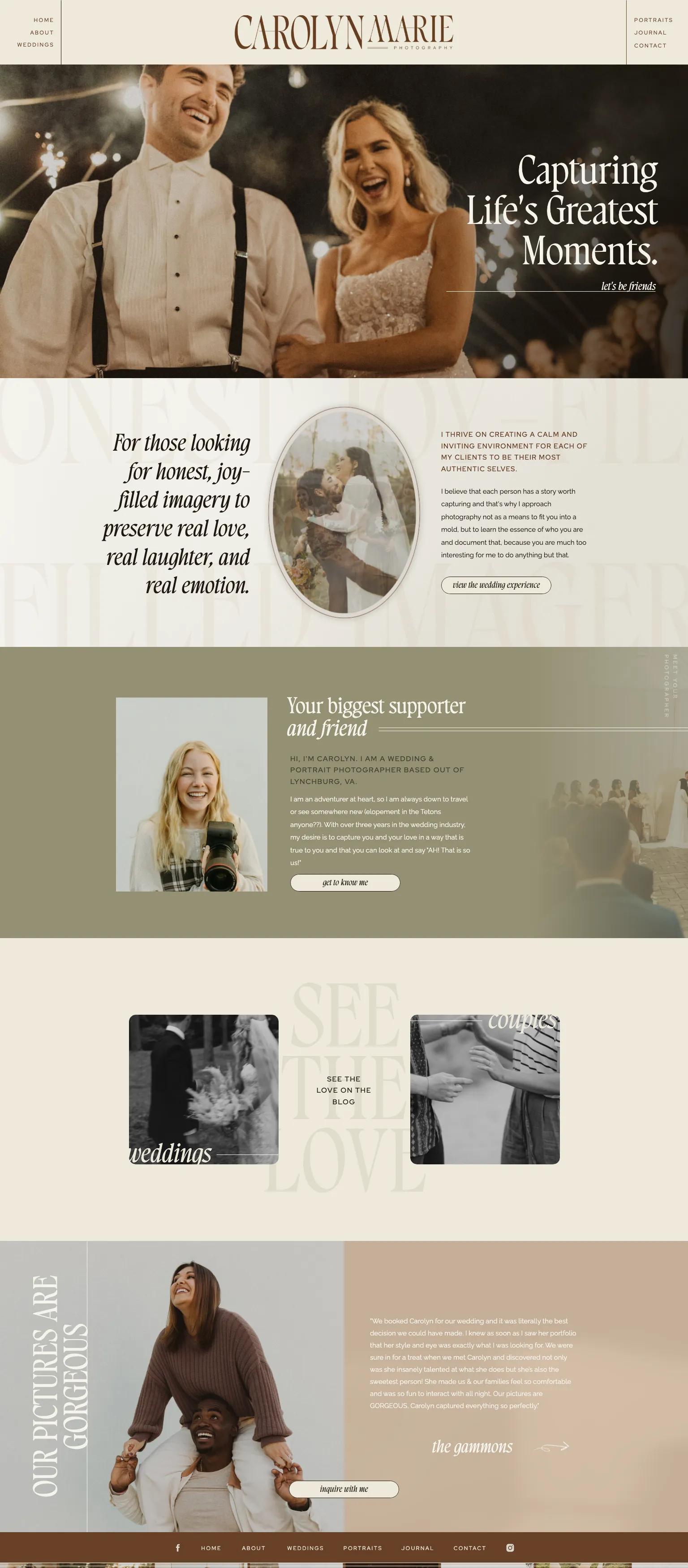 Carolyn Marie Photography screenshot