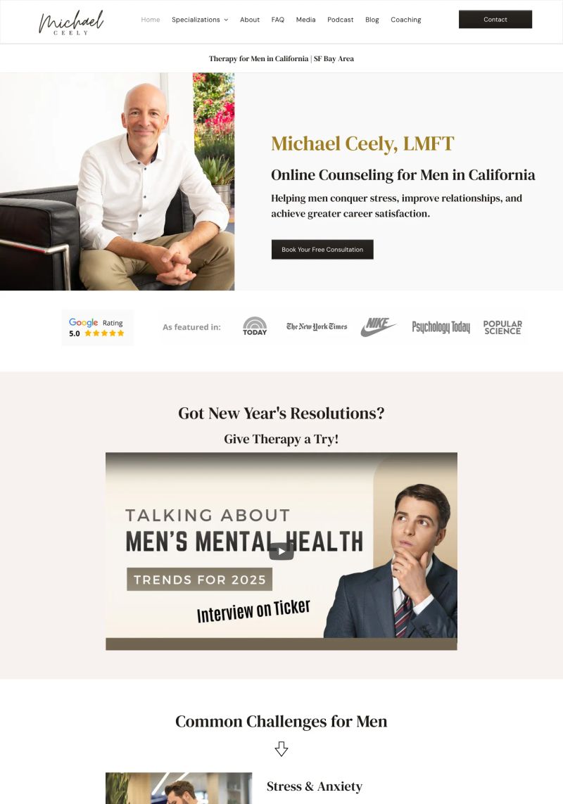 Ceely Counseling screenshot