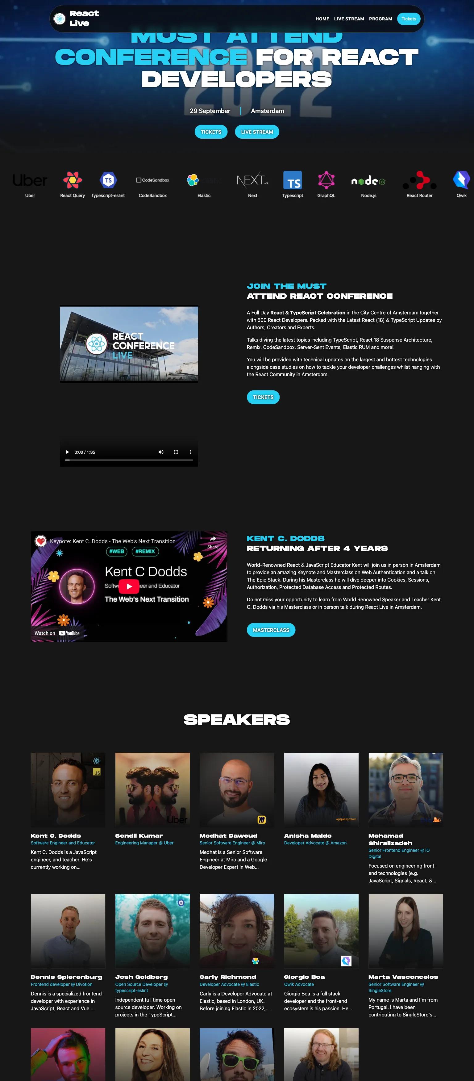 React Live screenshot