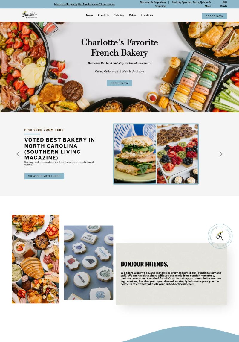 Amelie’s French Bakery screenshot