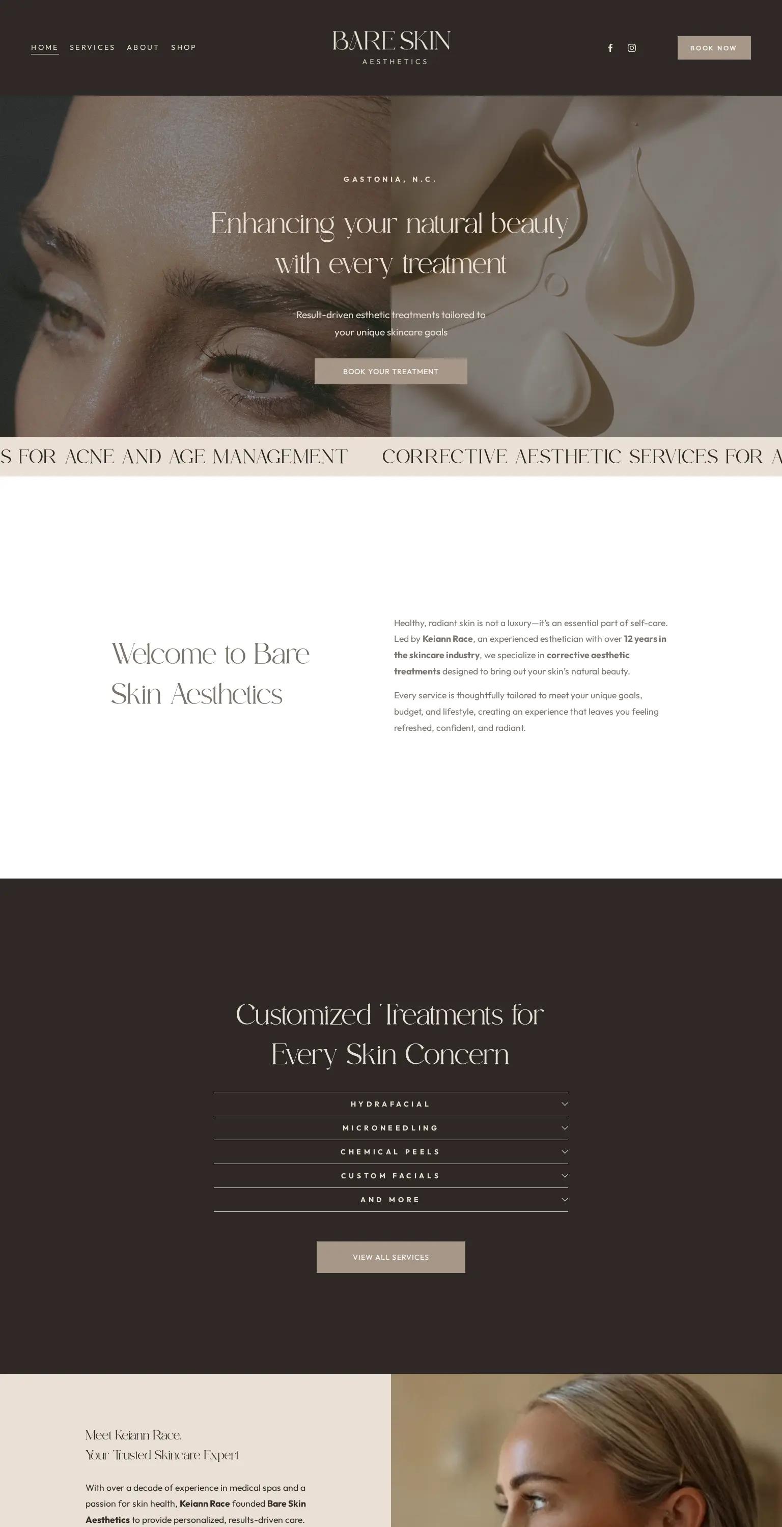 Bare Skin Aesthetics screenshot