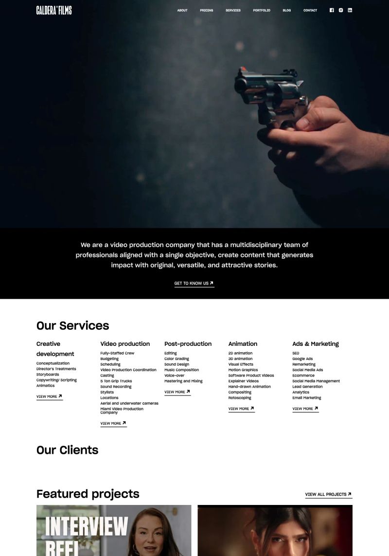 Caldera Films screenshot