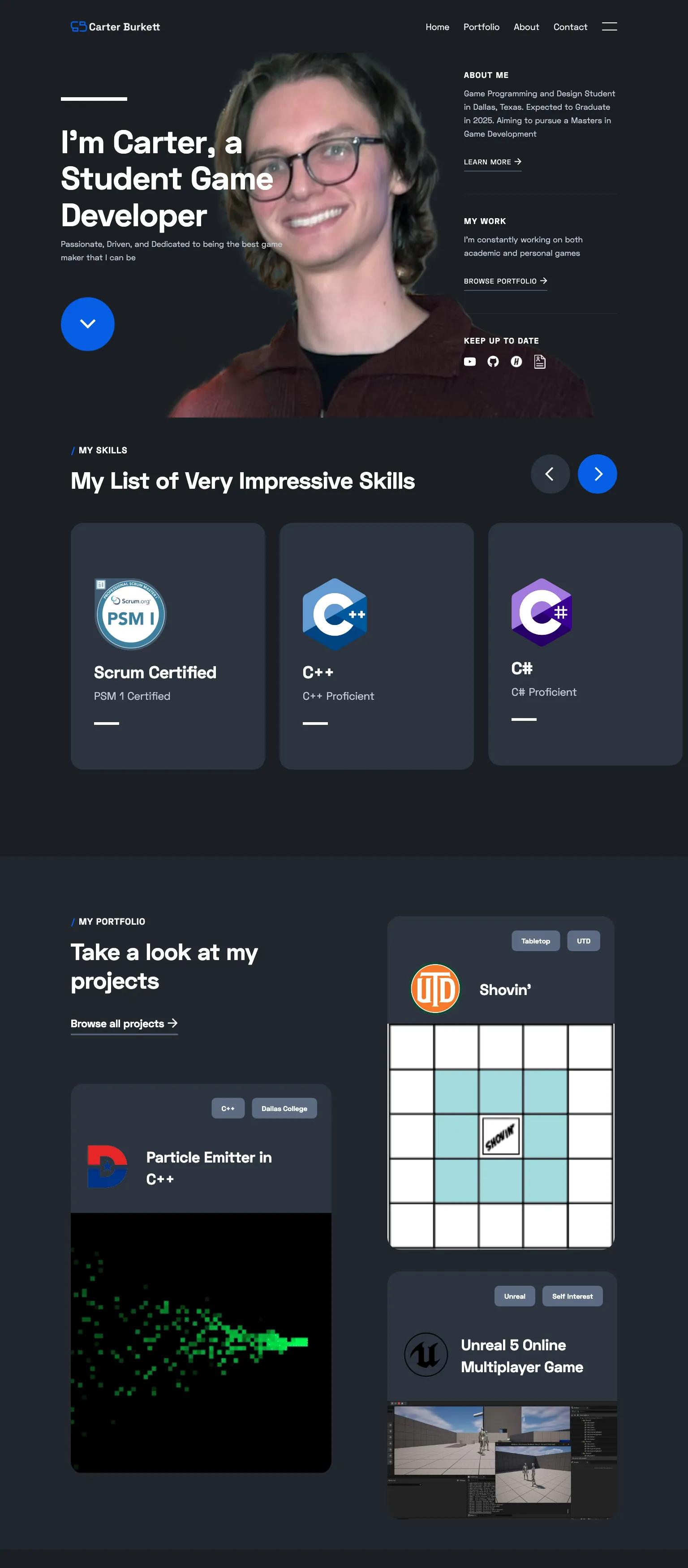 Carter Burkett screenshot