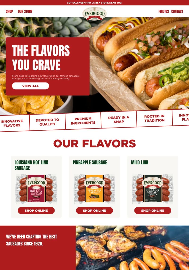 Evergood Foods screenshot