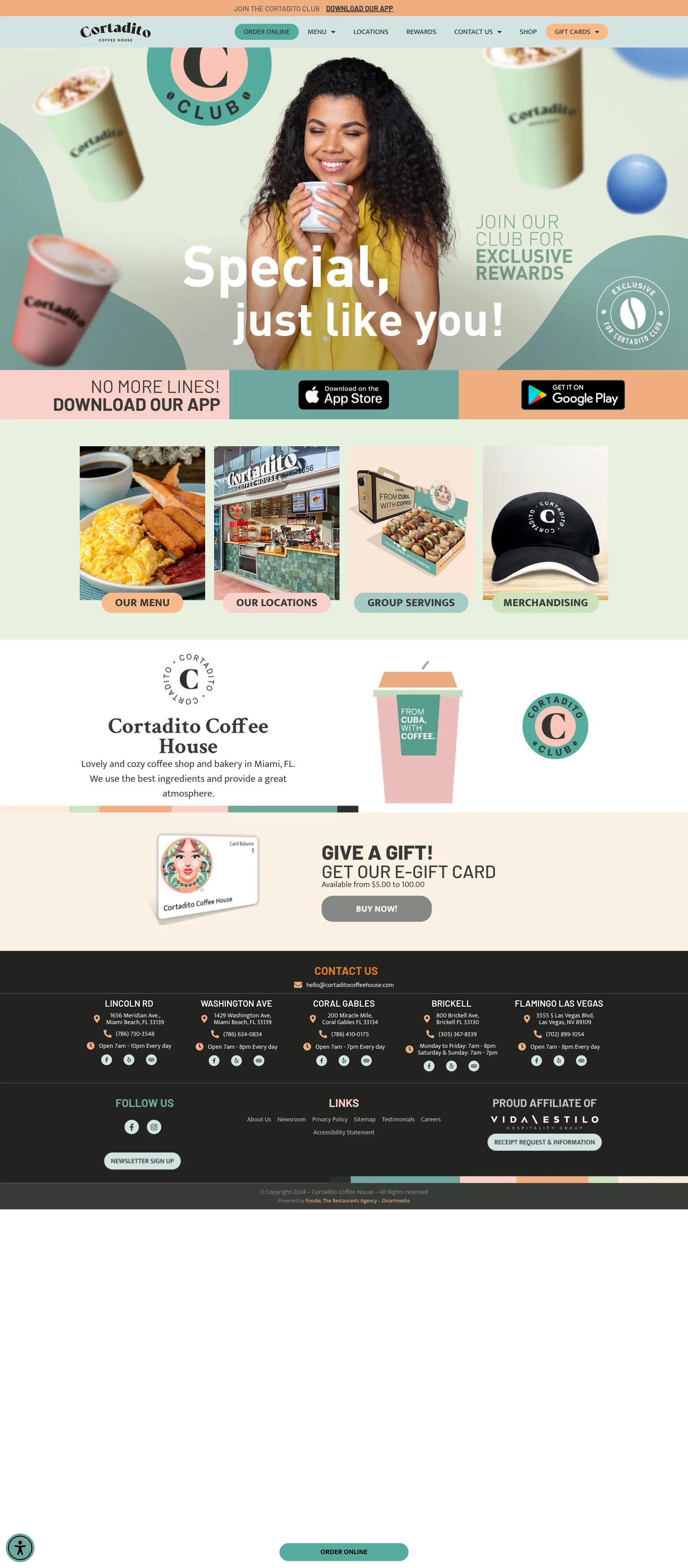 Cortadito Coffee House screenshot