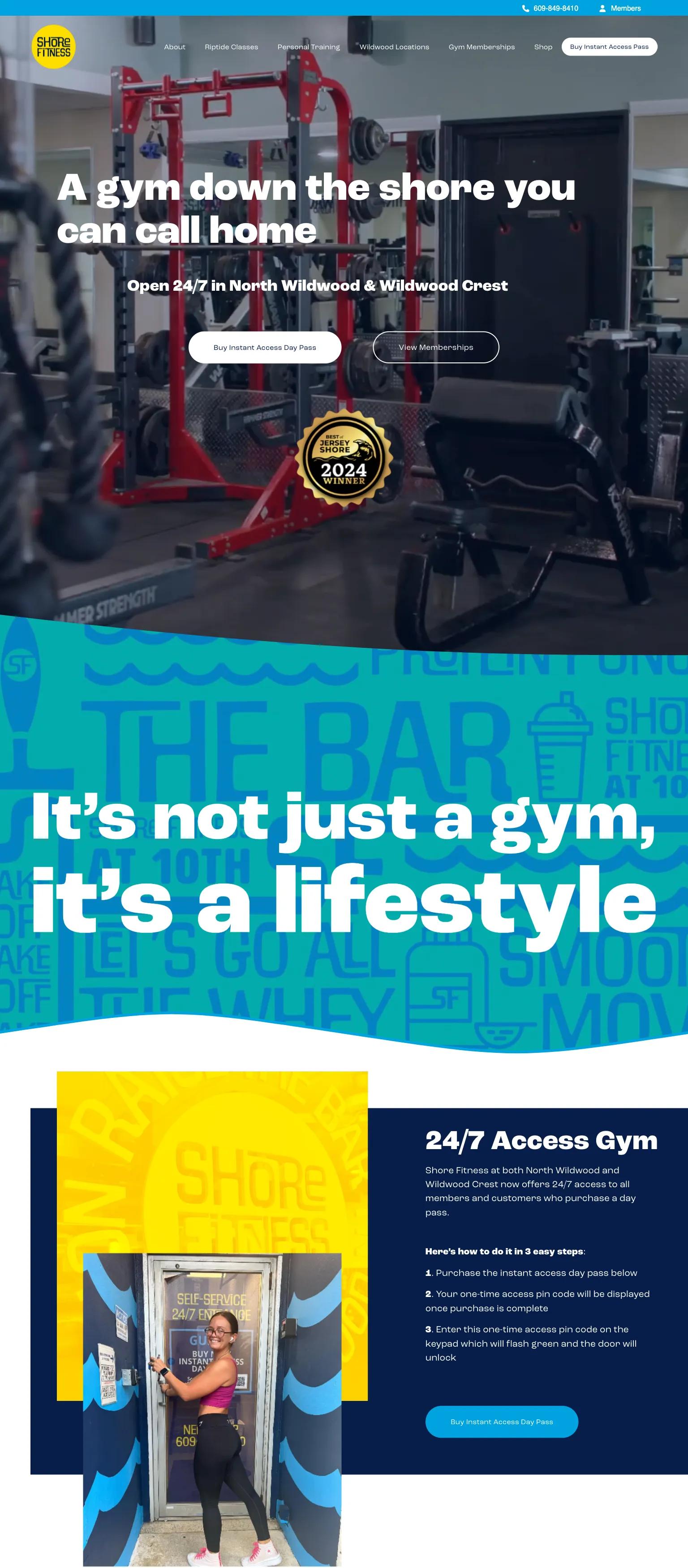 Shore Fitness screenshot