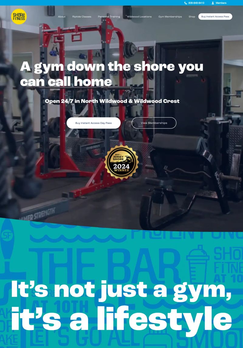 Shore Fitness screenshot