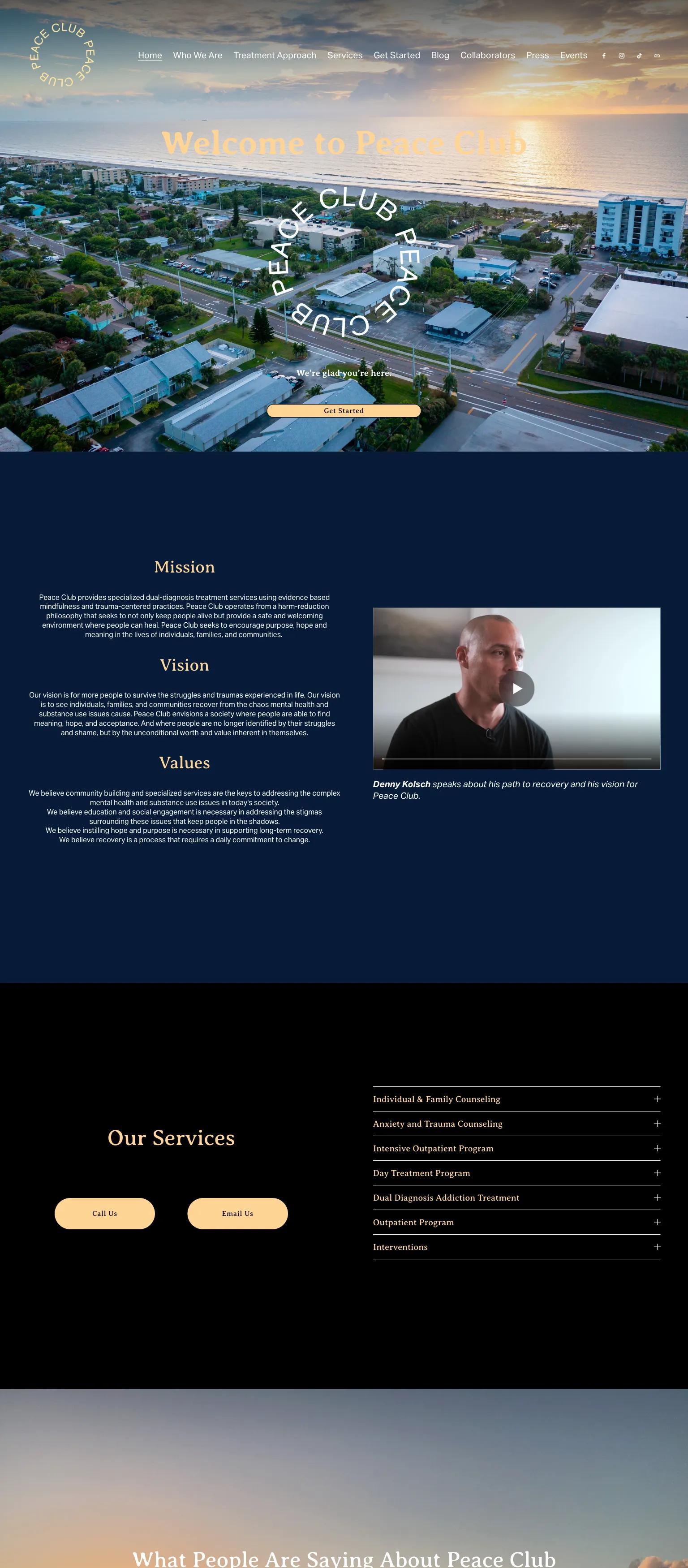 Peace Club screenshot