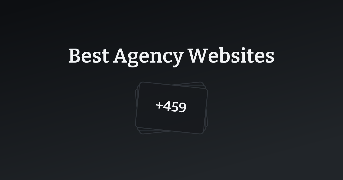 Best Agency Websites with count
