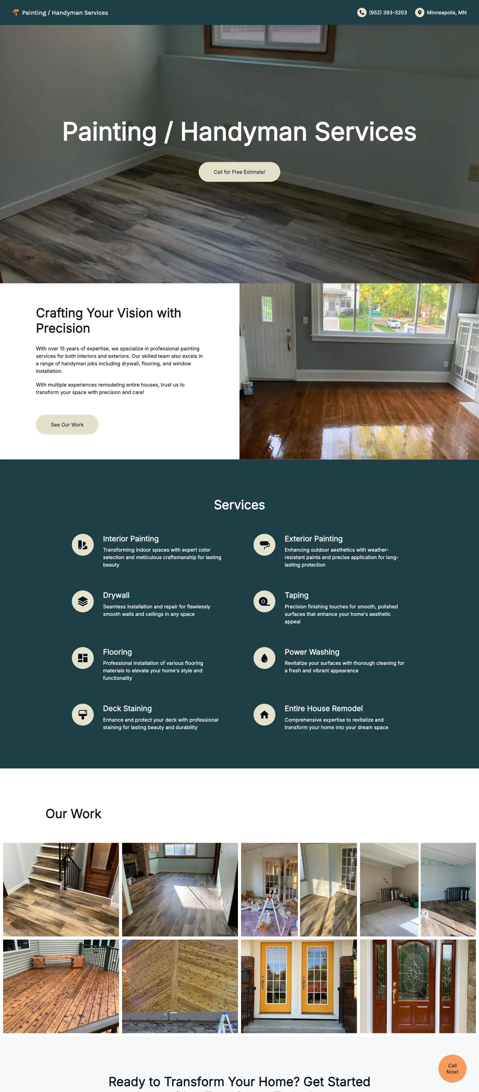 Sam Painting Service screenshot