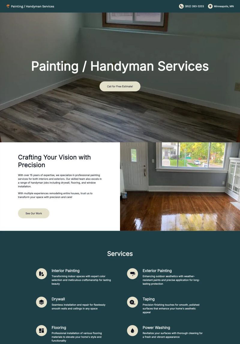 Sam Painting Service screenshot