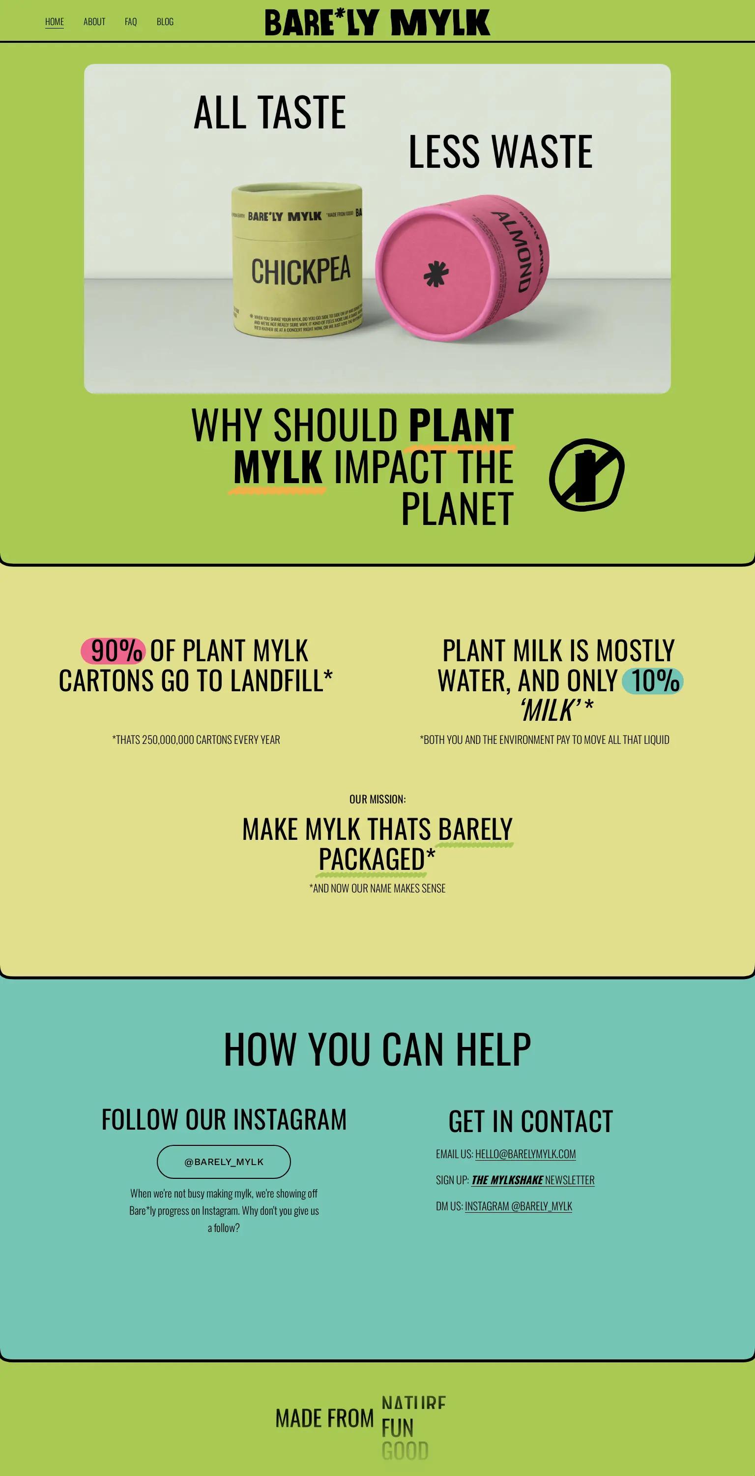 Barely Mylk screenshot