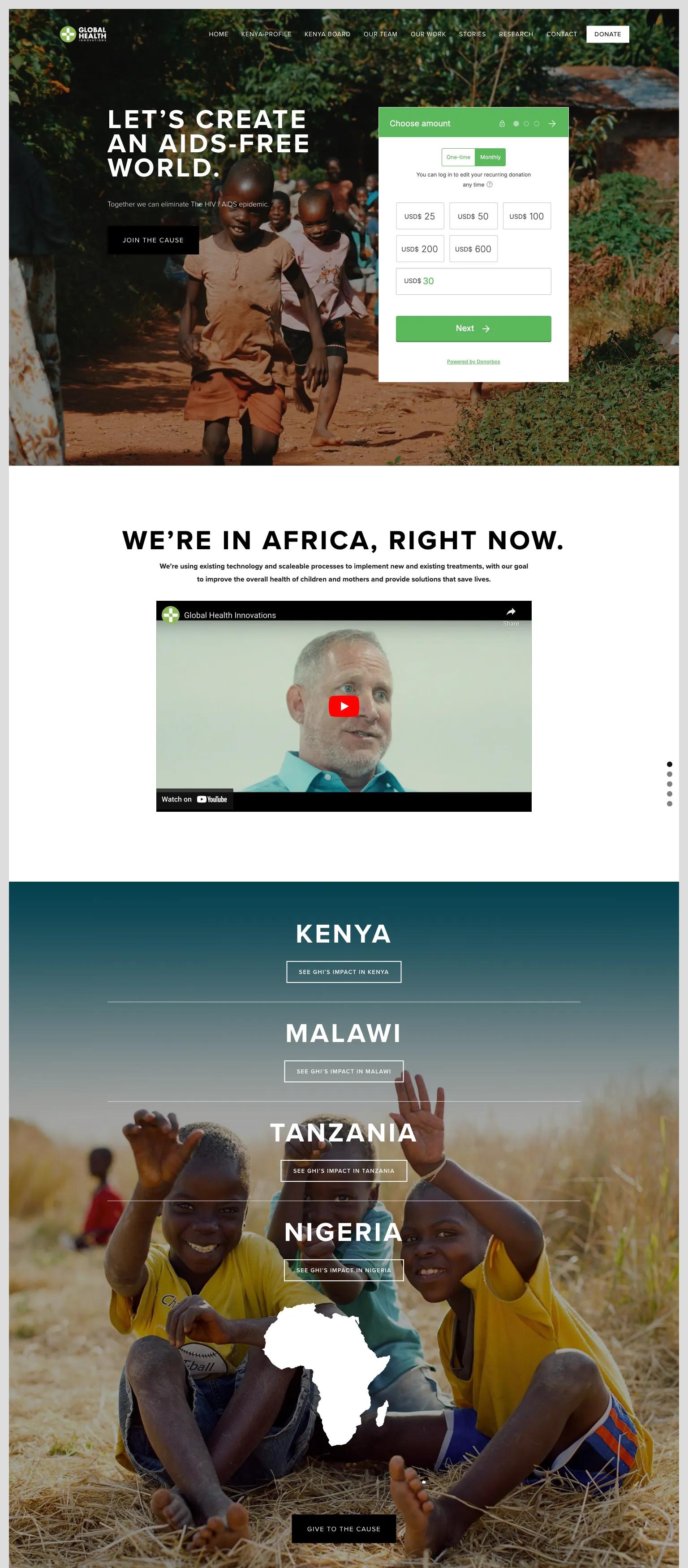 Global Health Innovations screenshot