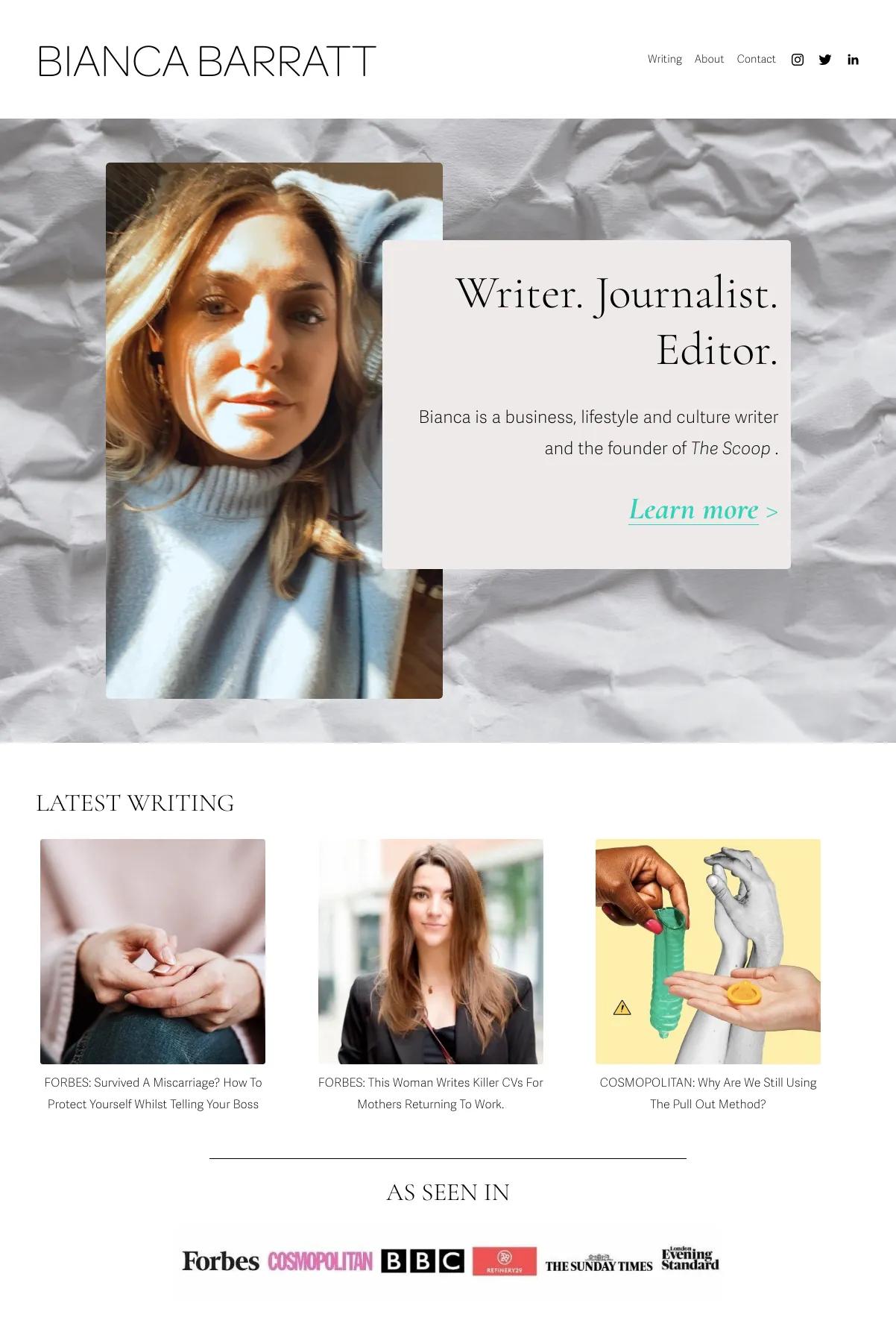 Bianca Barratt screenshot