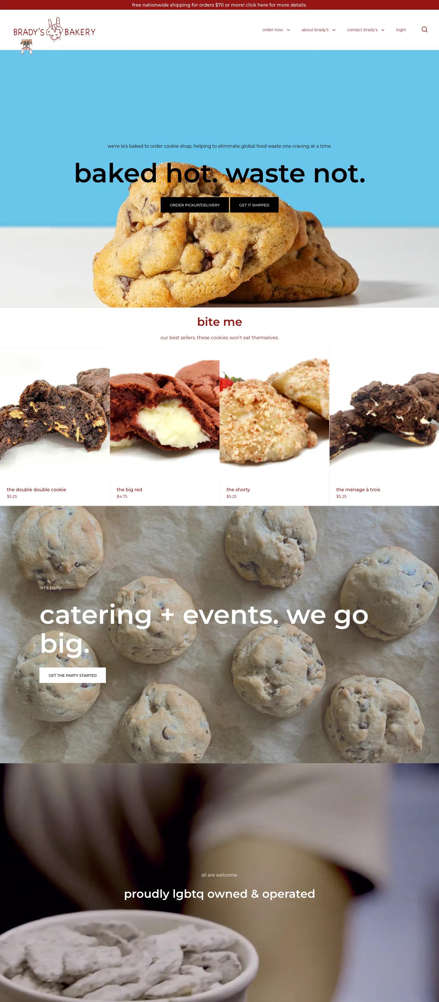 Brady's Bakery screenshot