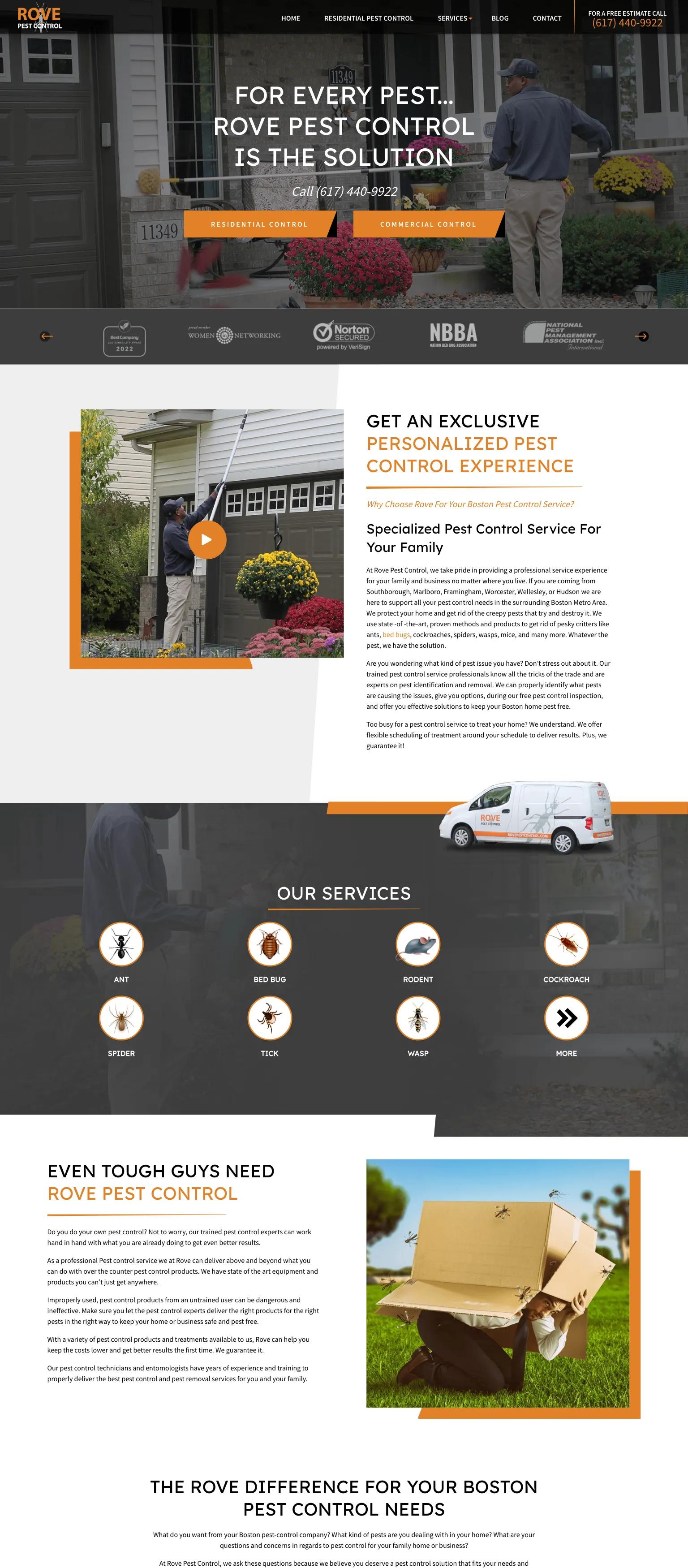 Rove Pest Control screenshot