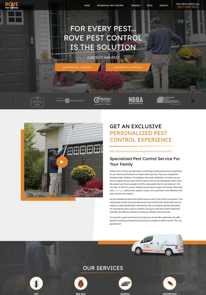 Rove Pest Control screenshot
