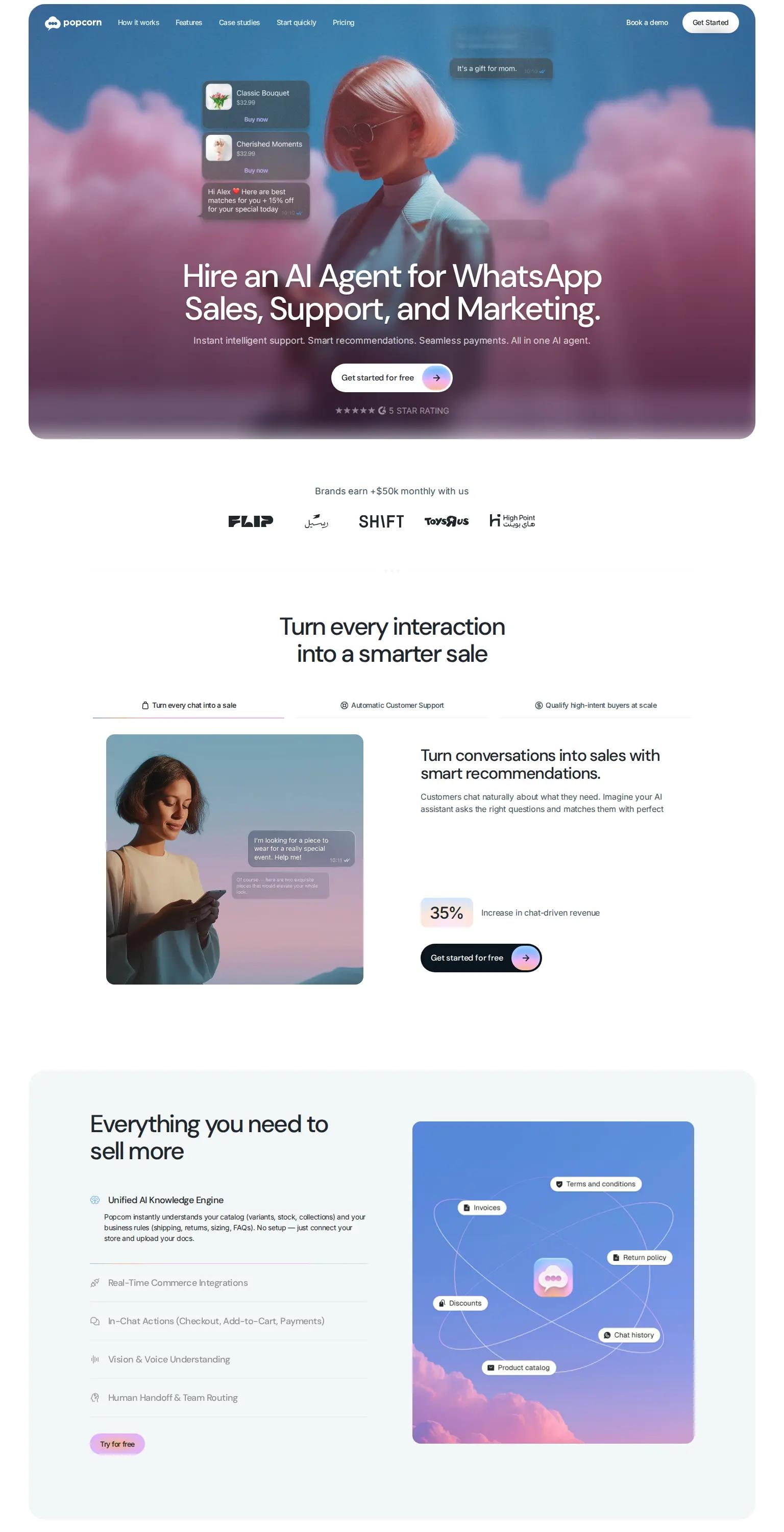 Popcorn AI screenshot