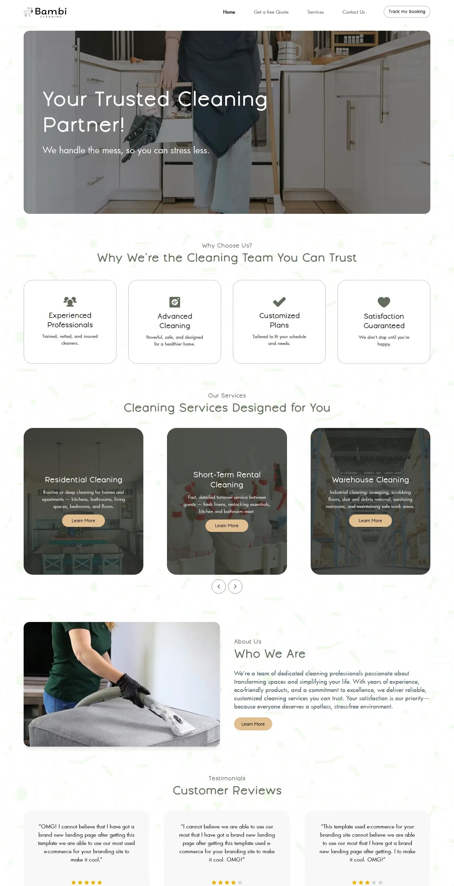 Bambi Cleaning screenshot