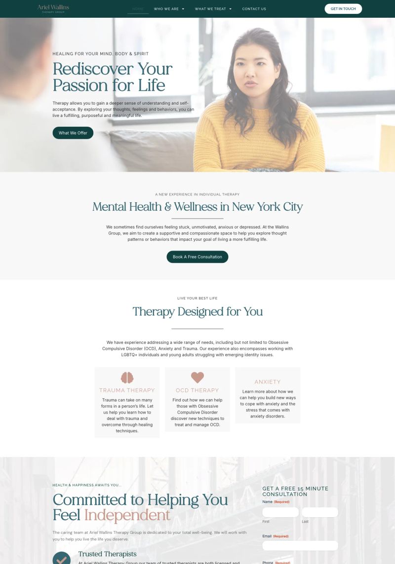 Ariel Wallins Therapy screenshot