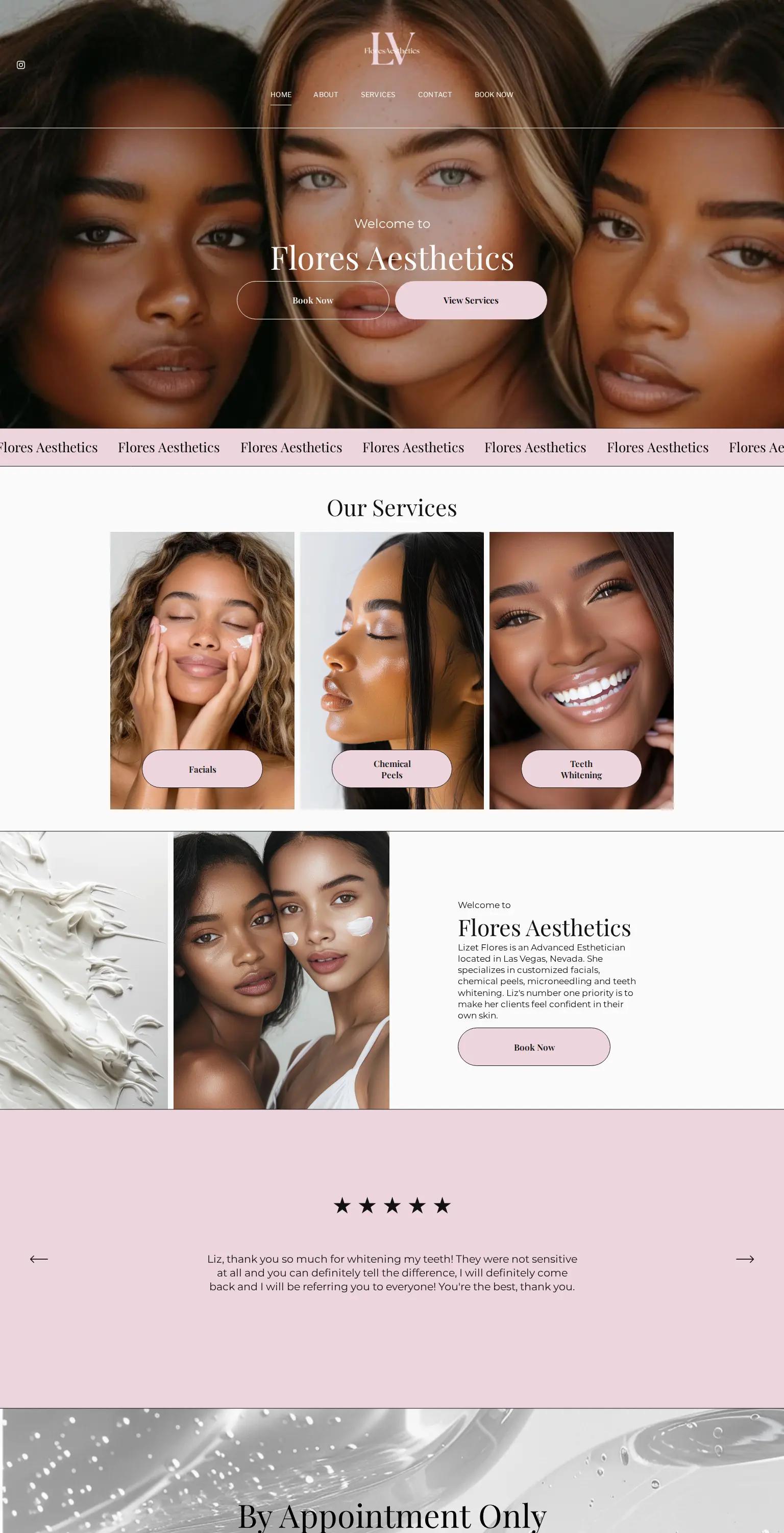 Flores Aesthetics screenshot