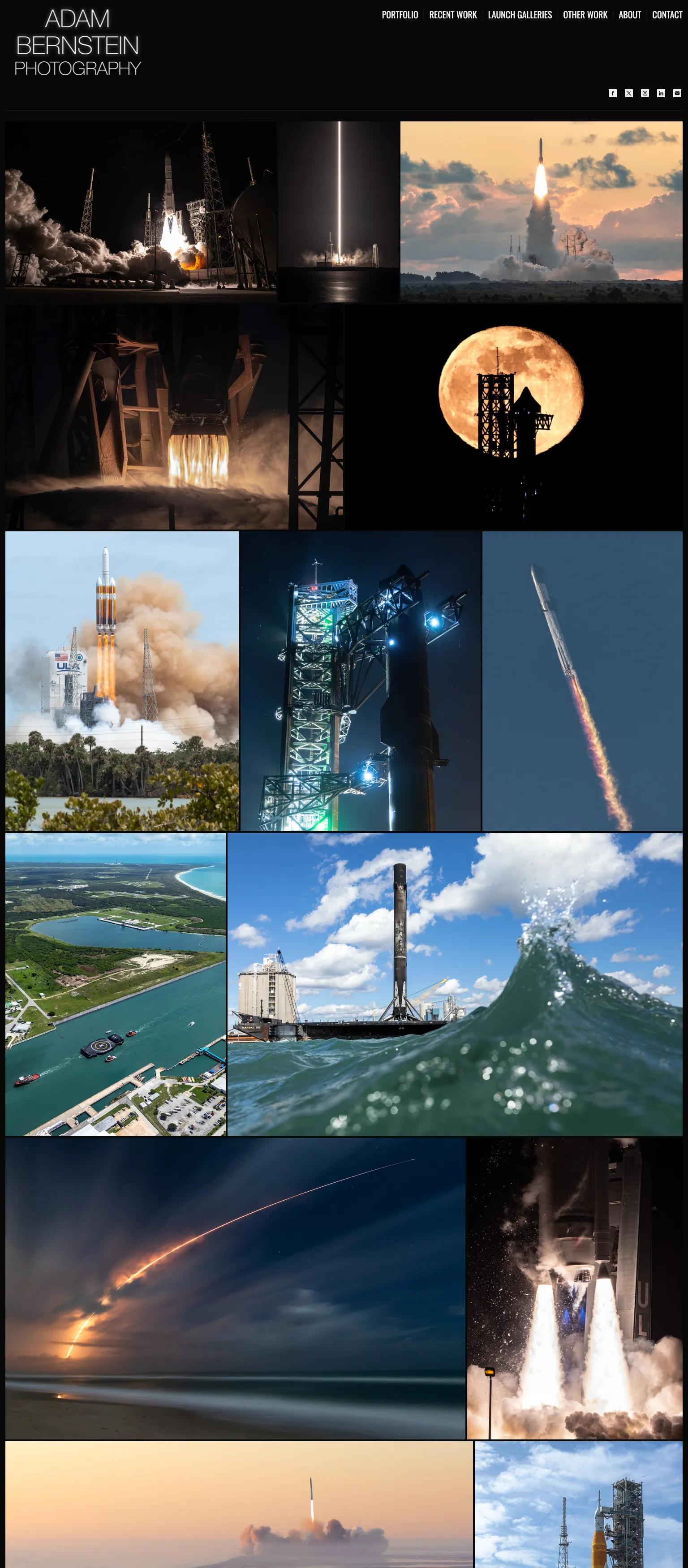 Adam Bernstein Photography screenshot