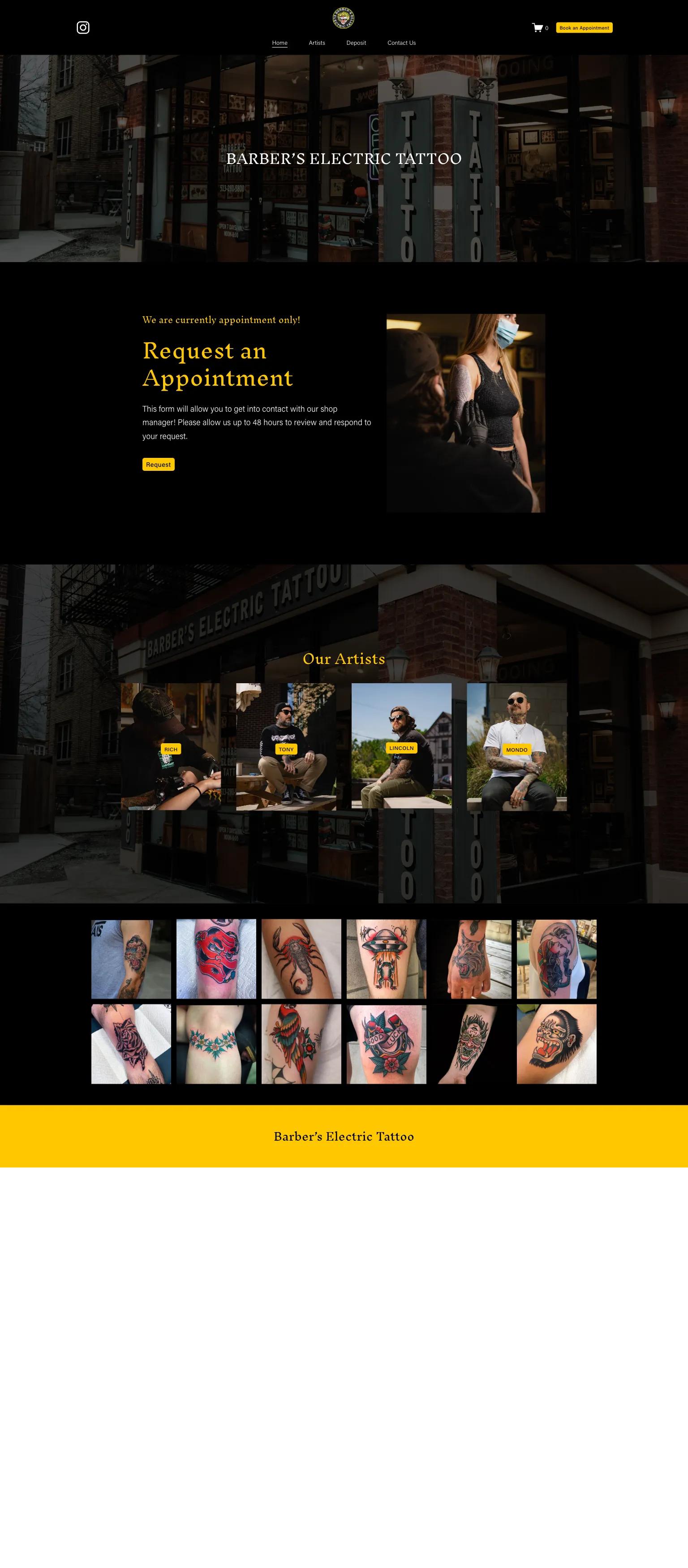 Barber's Electric Tattoo screenshot