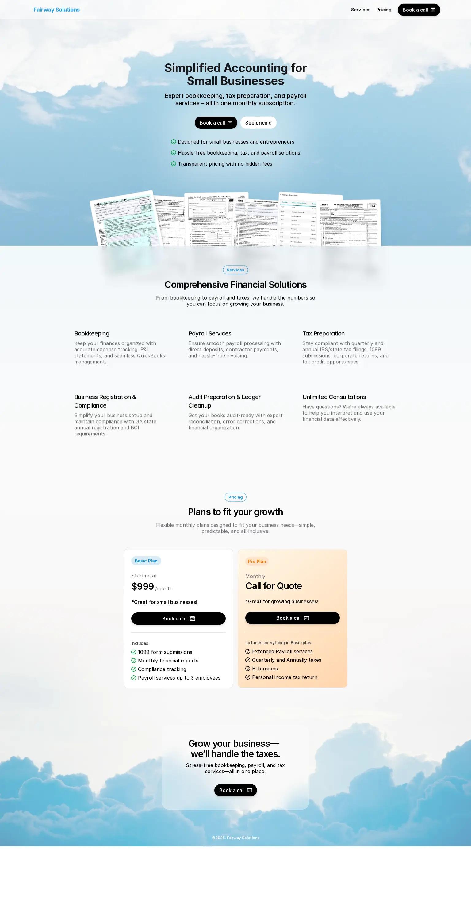 Fairway Solutions screenshot