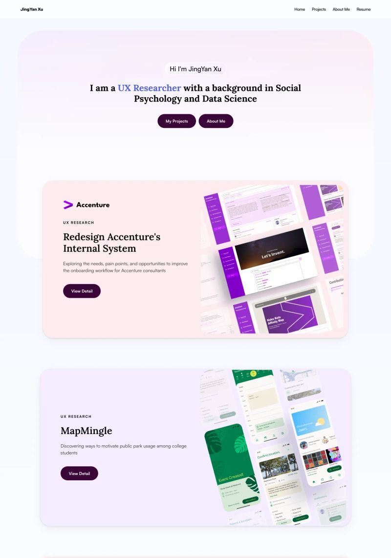 JingYan Xu screenshot