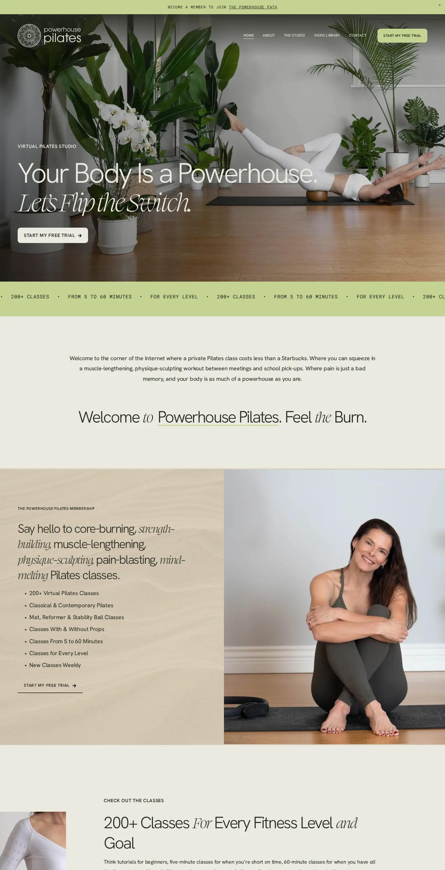 Powerhouse Pilates screenshot