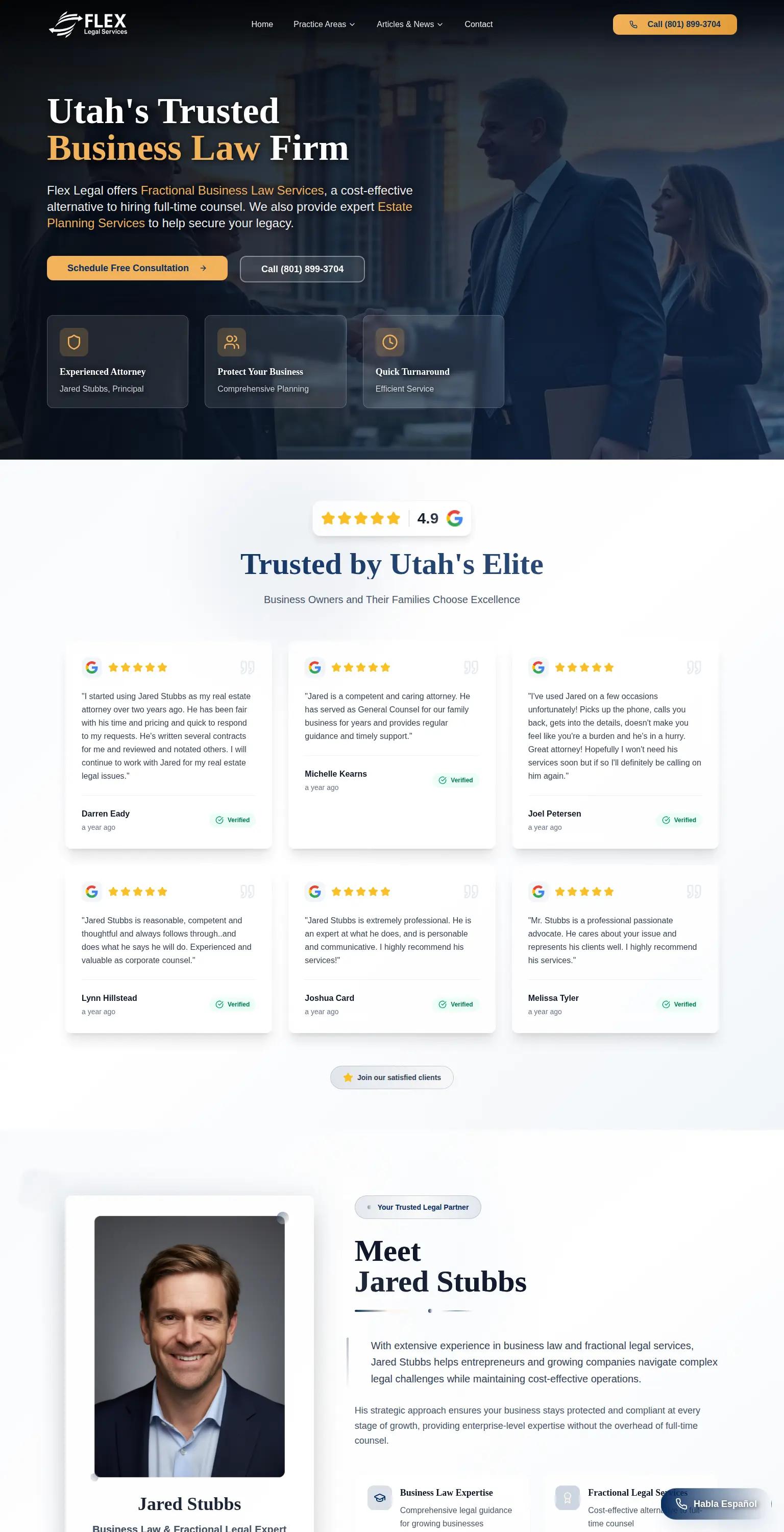 FLEX Legal Services screenshot