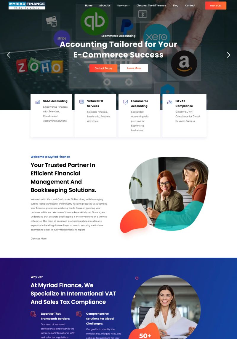 Myriad Finance screenshot