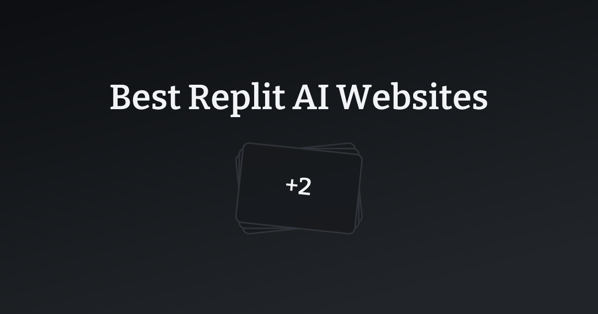 Best Replit AI Websites with count