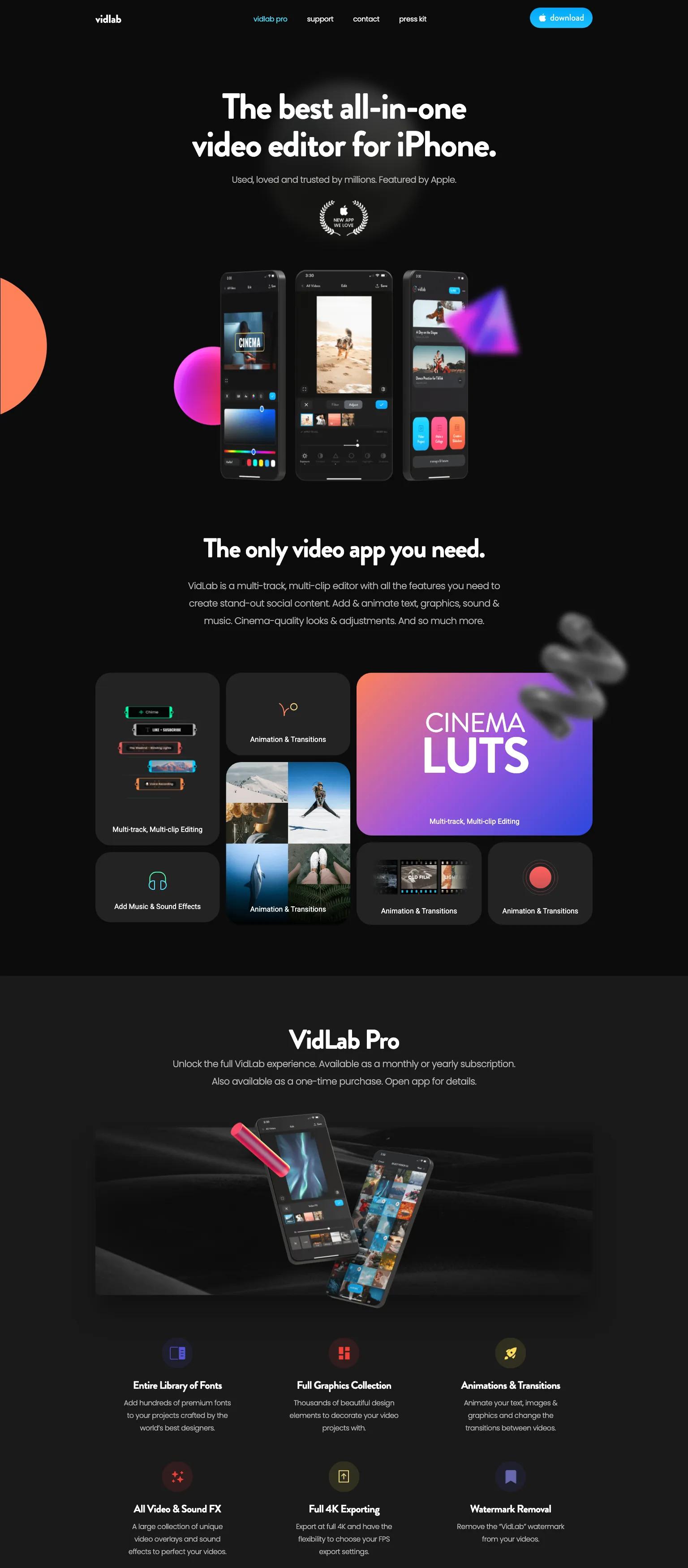 VidLab screenshot