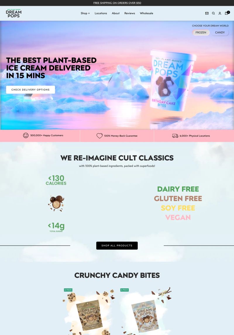 Dream Pops screenshot