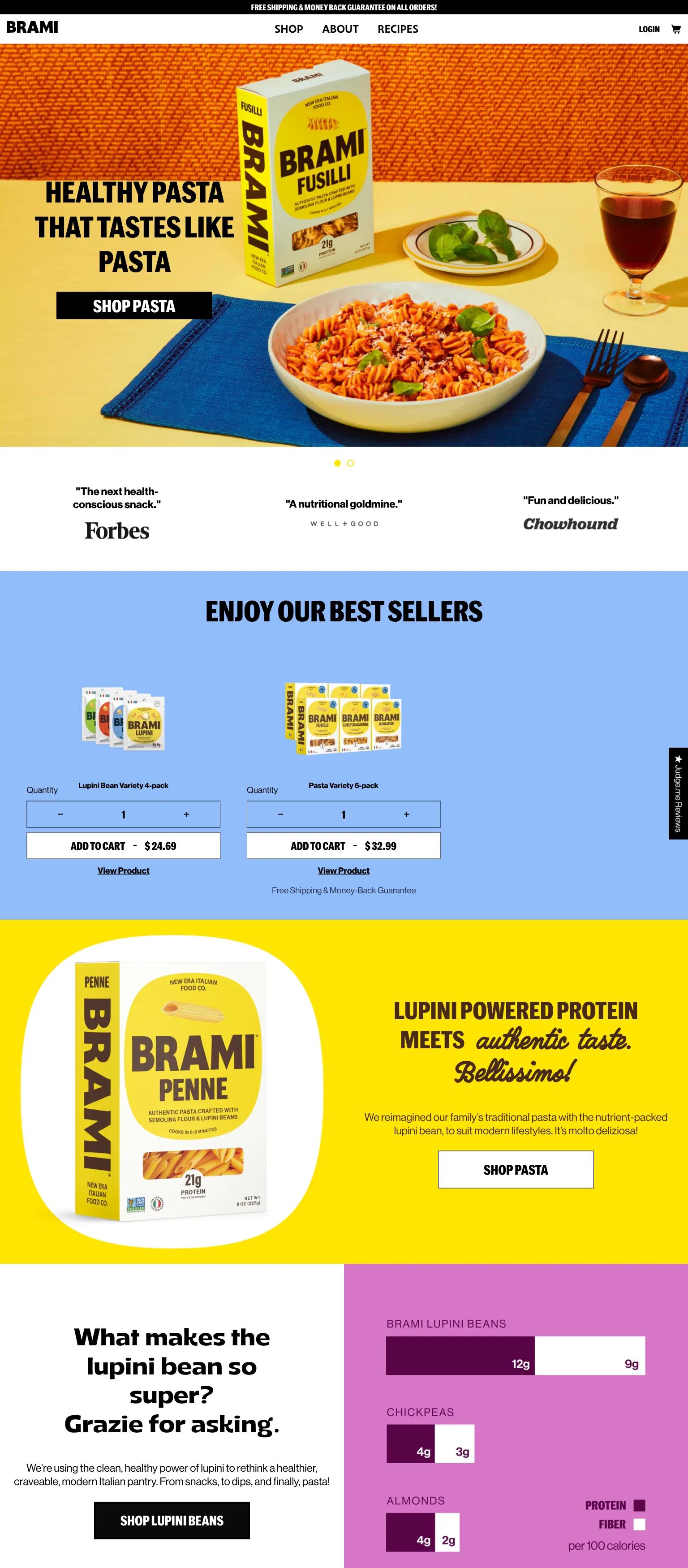 BRAMI Snacks screenshot