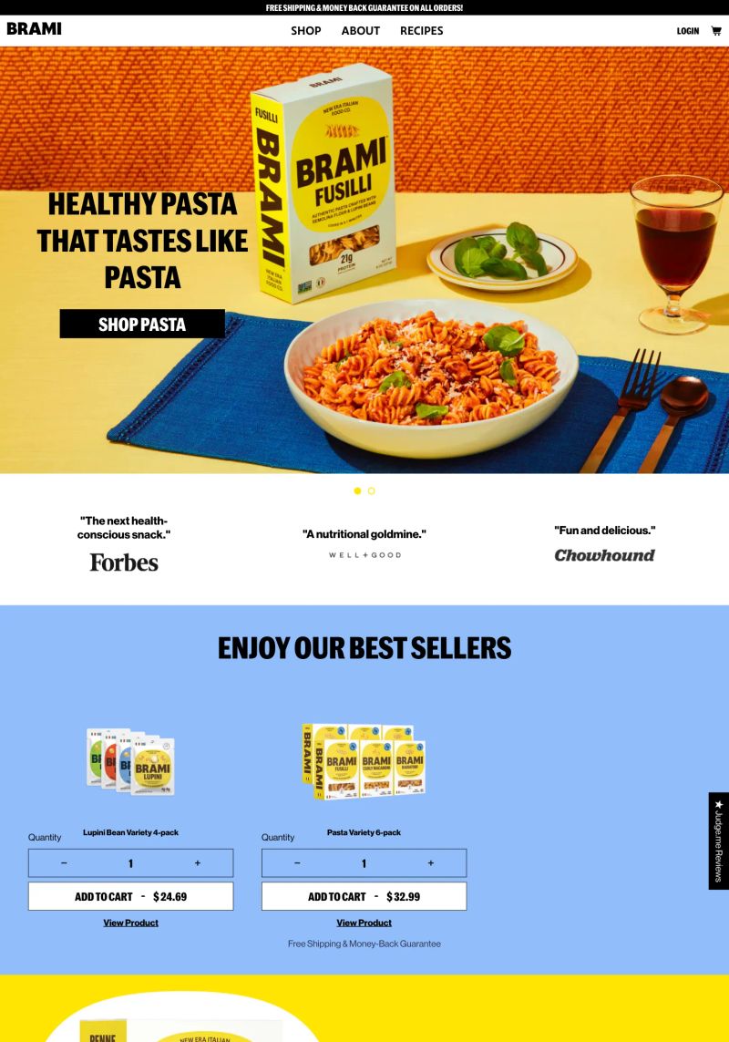 BRAMI Snacks screenshot