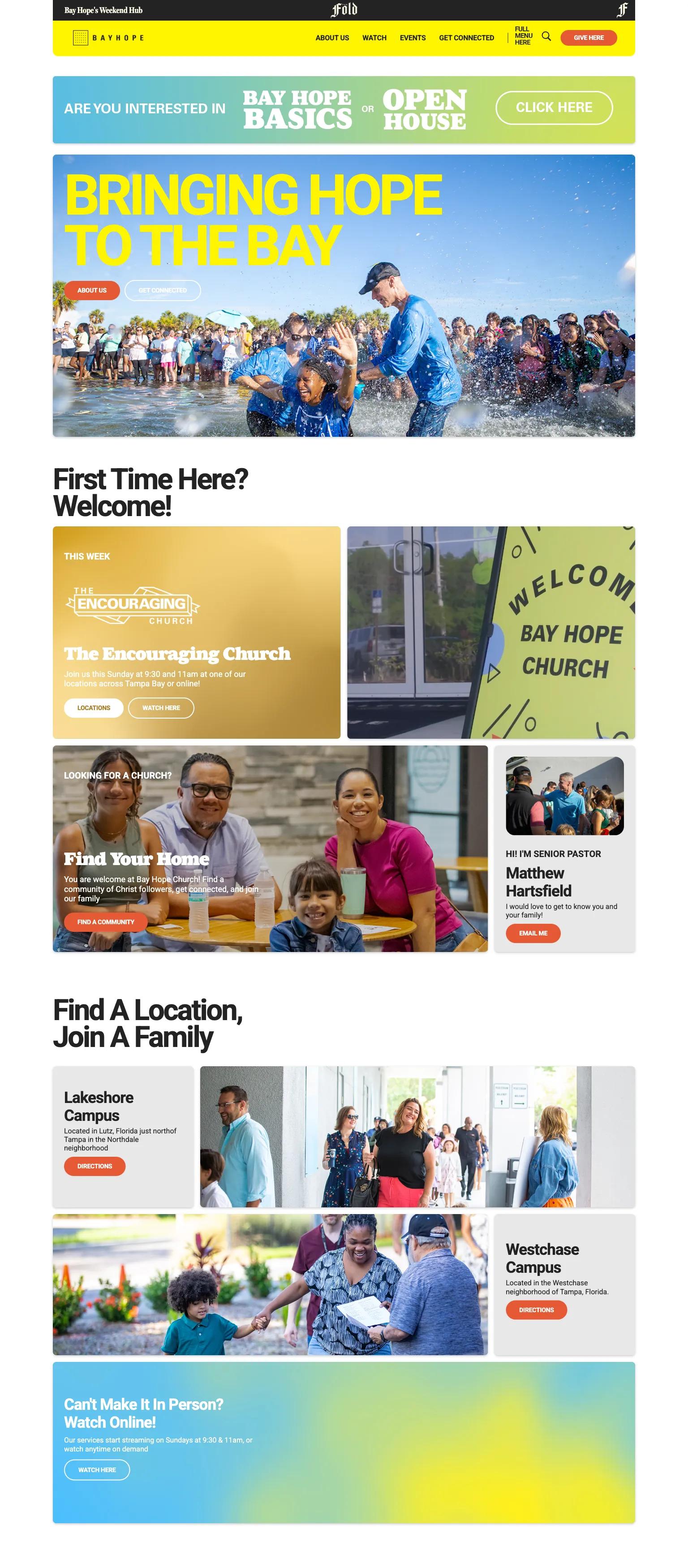 Bay Hope Church screenshot