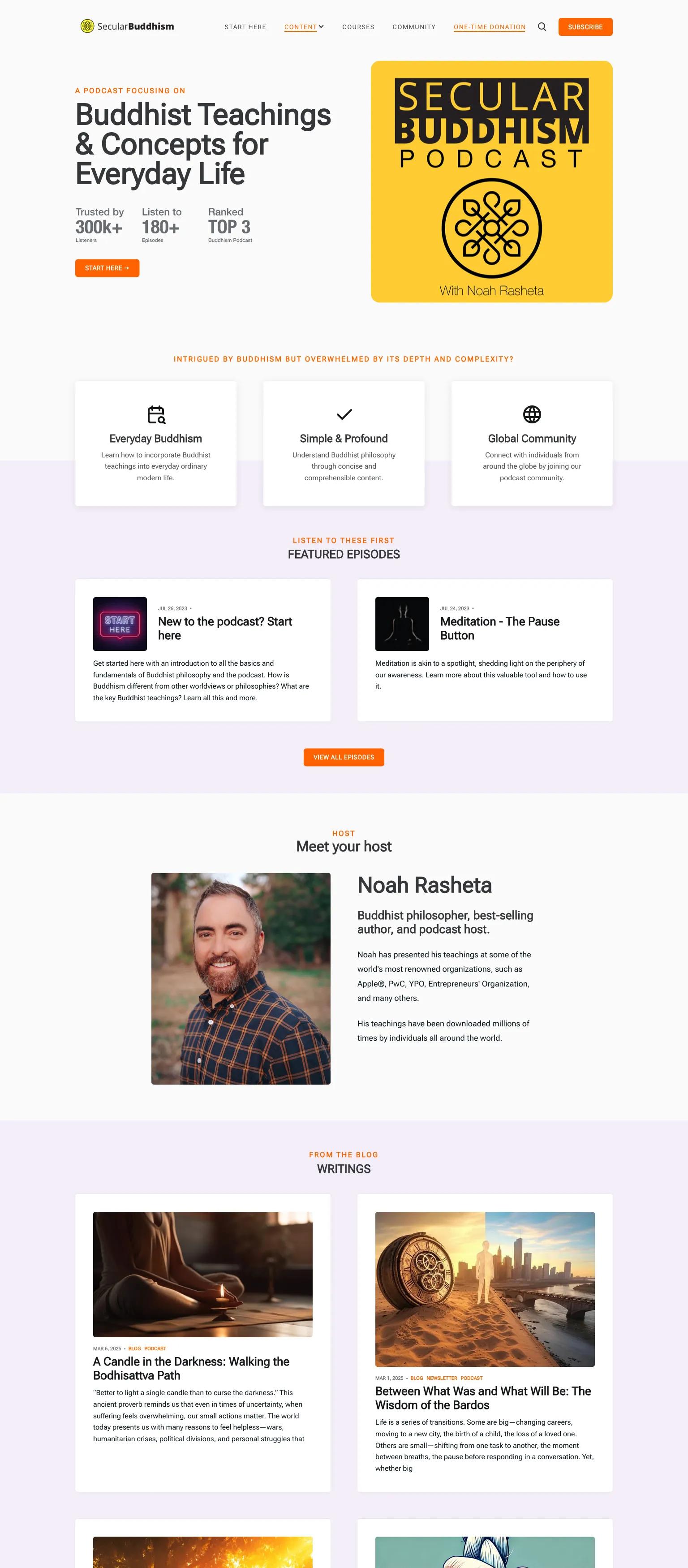 Secular Buddhism screenshot