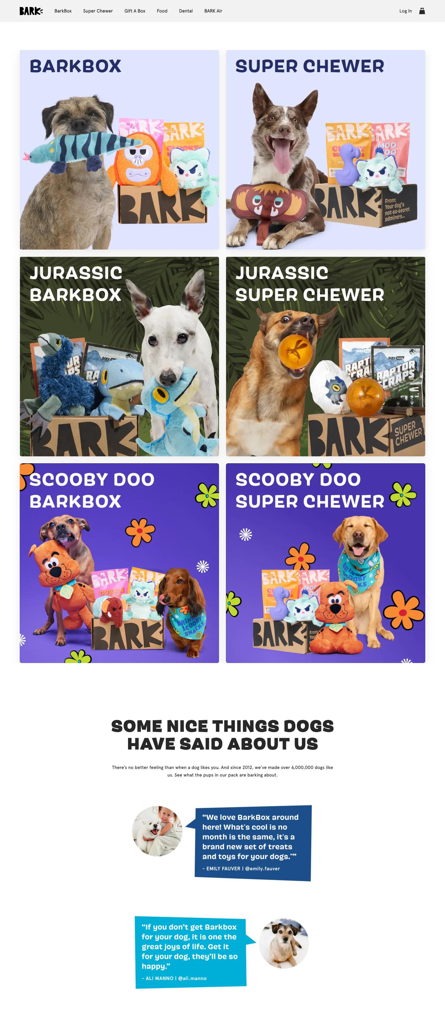 BARK Food screenshot