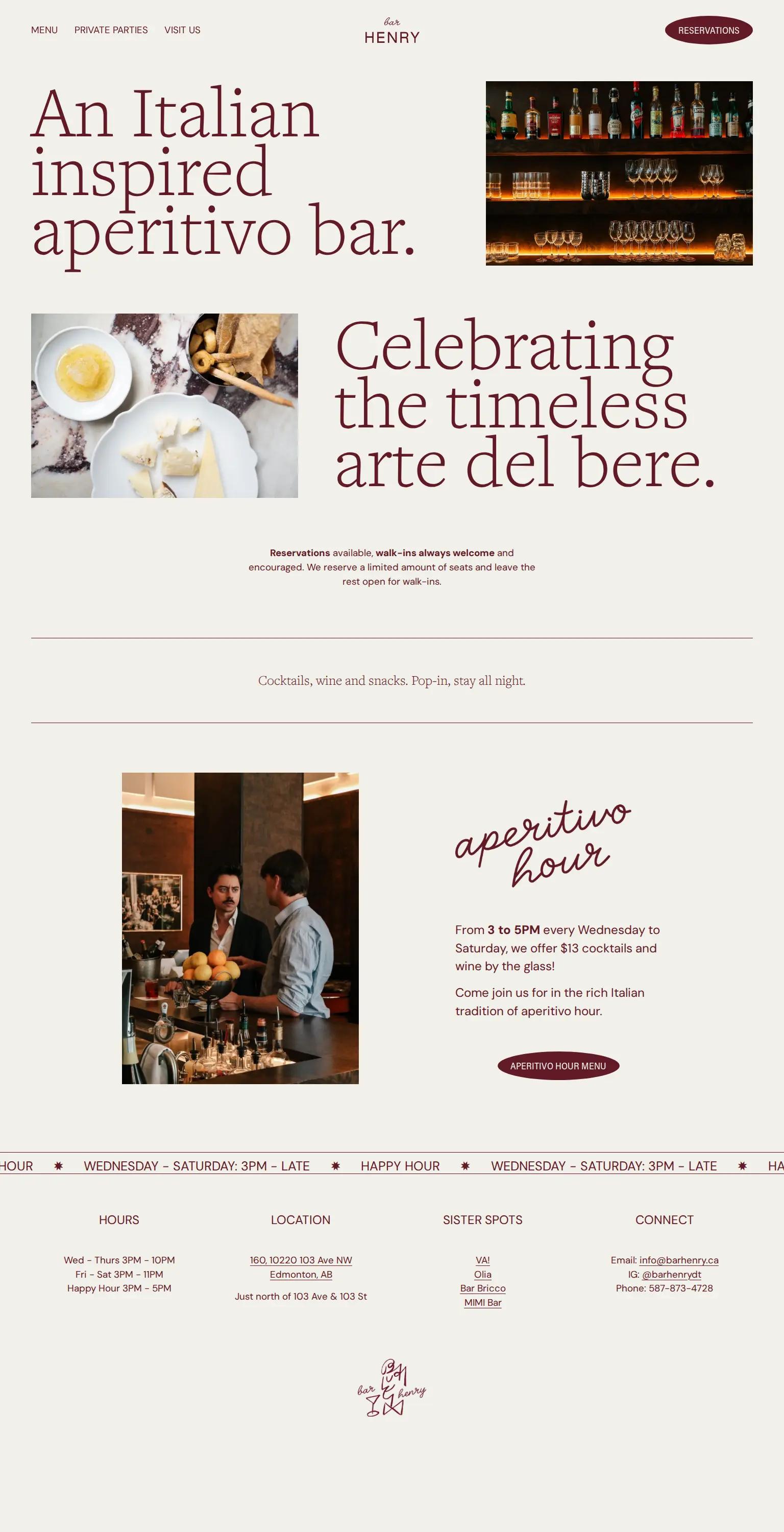 Bar Henry screenshot