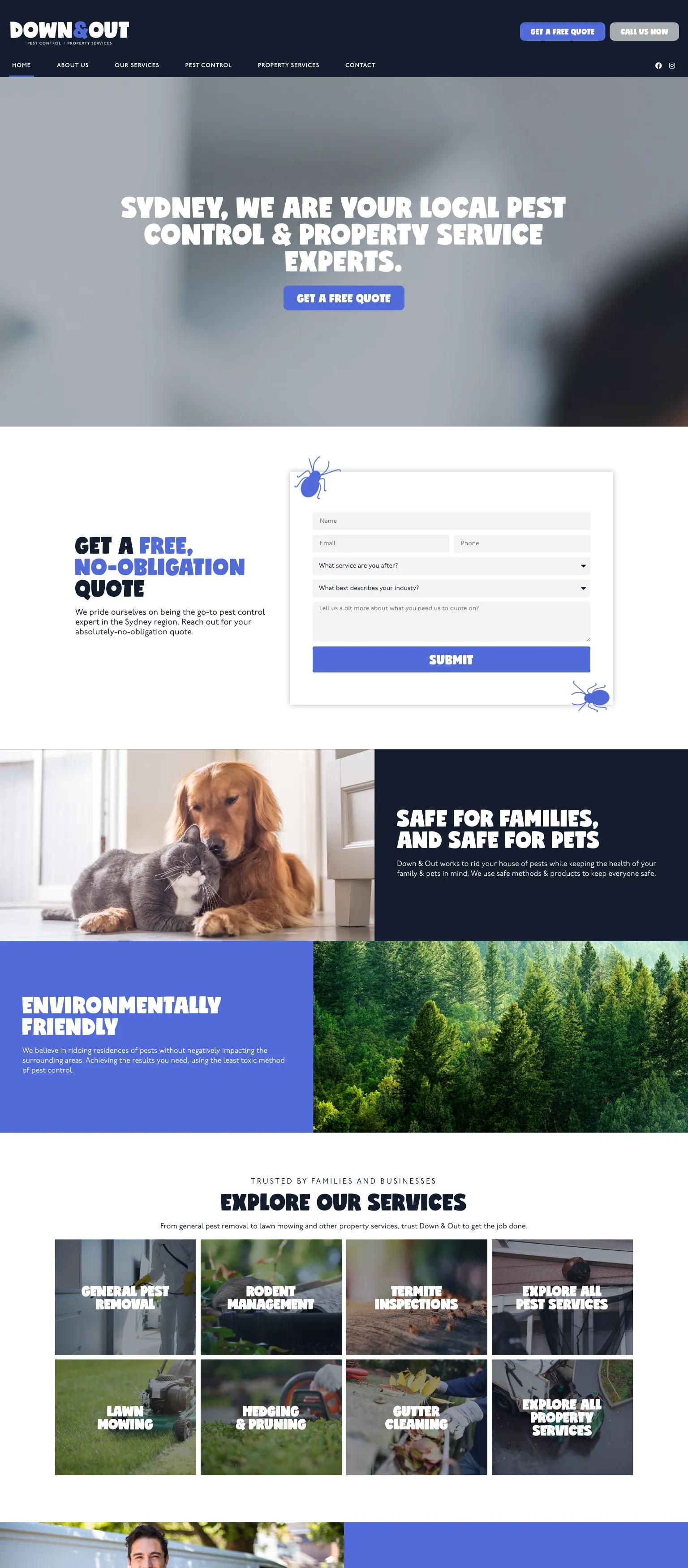 Down and Out Pest Control screenshot
