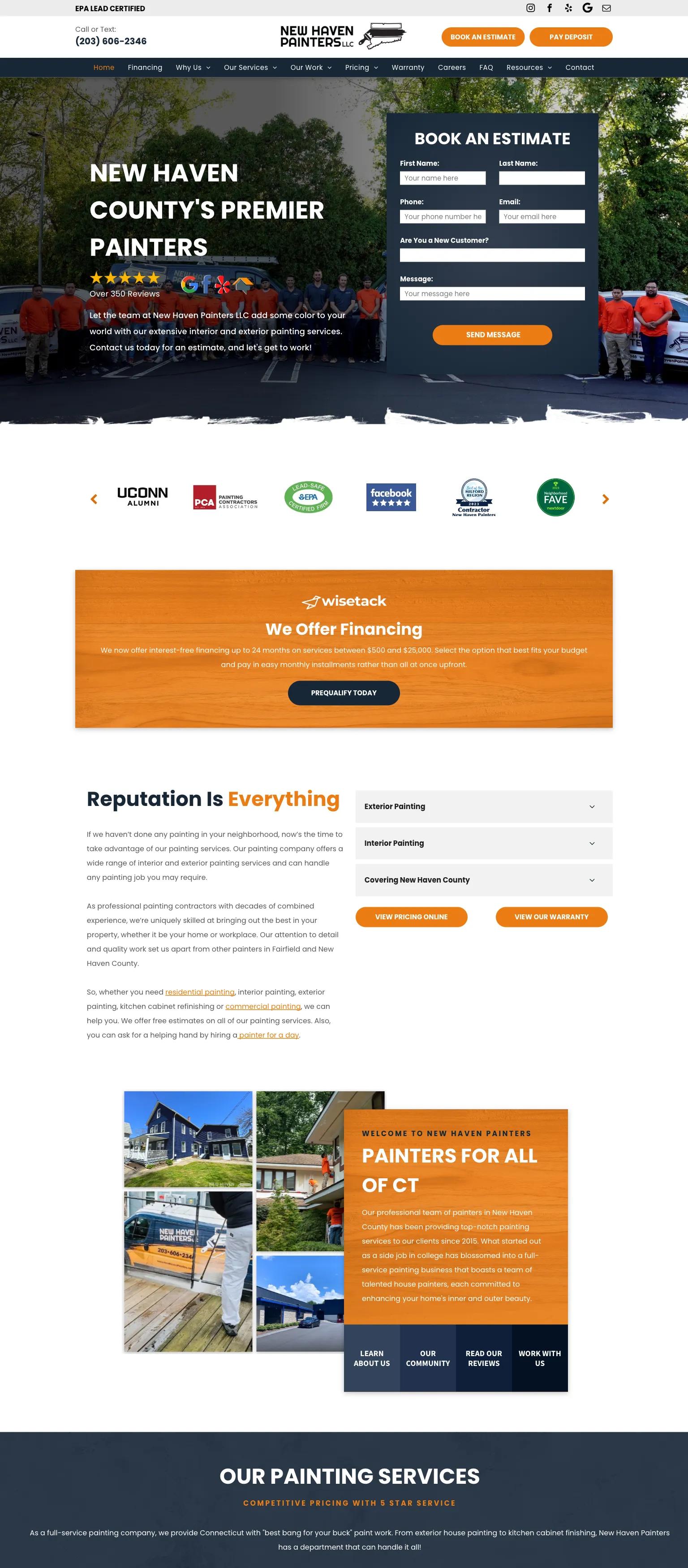 New Haven Painters screenshot