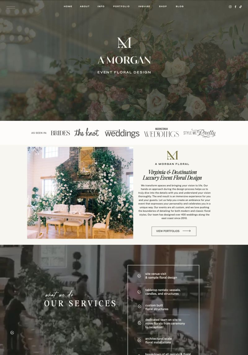 A Morgan Floral screenshot
