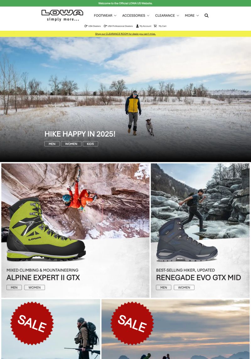 Lowa Boots screenshot