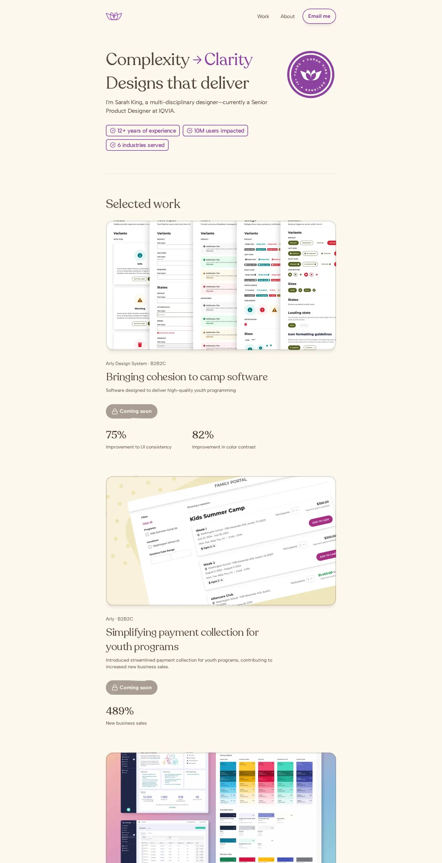 Sarah King screenshot