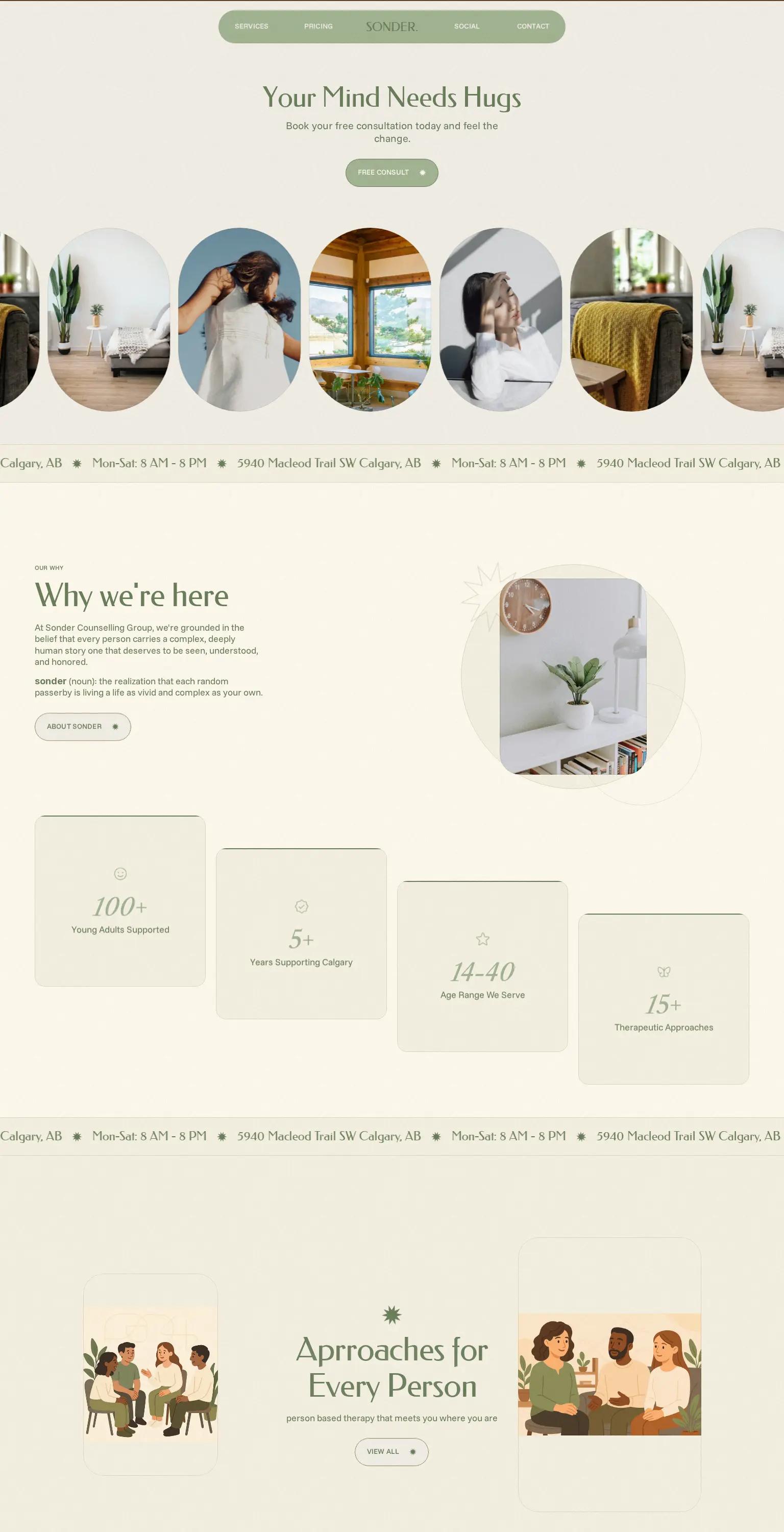 Sonder Counselling Group screenshot