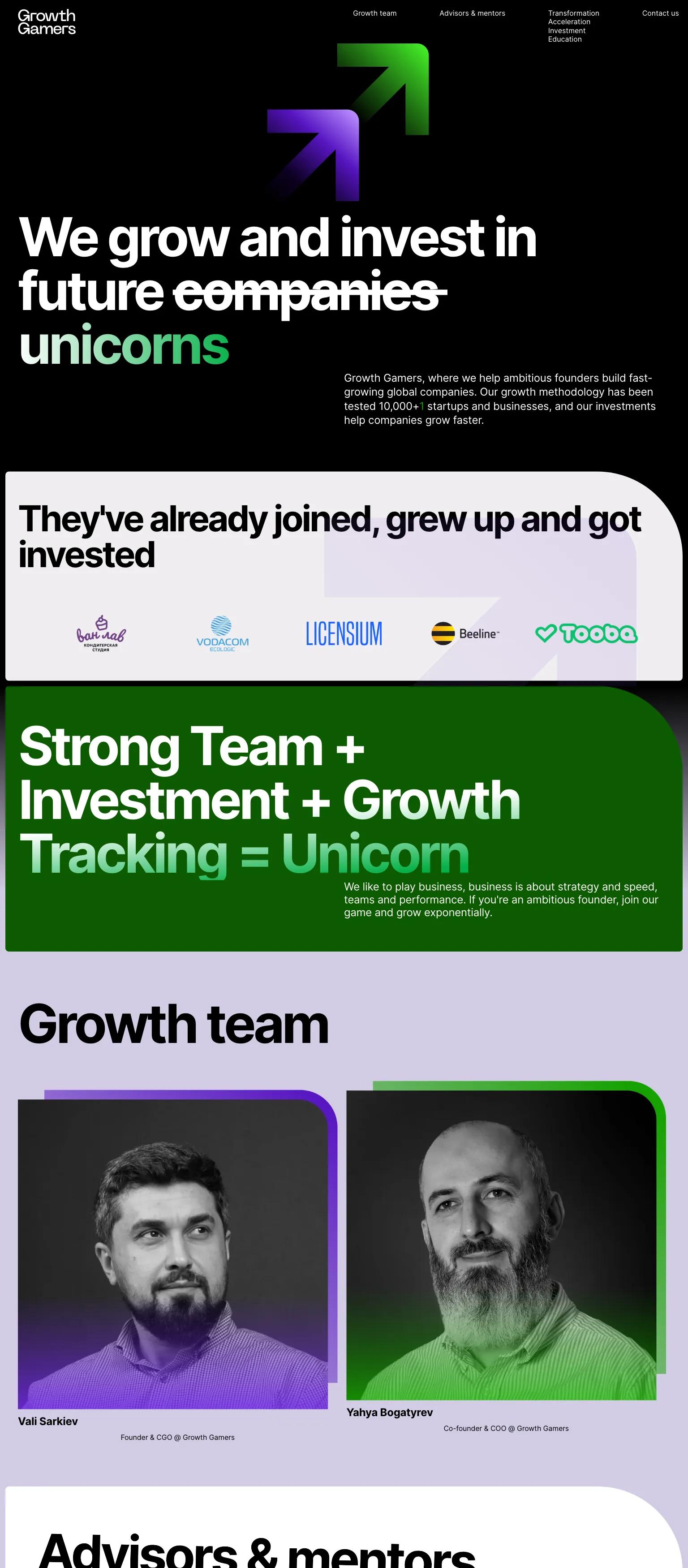 Growth Gamers screenshot