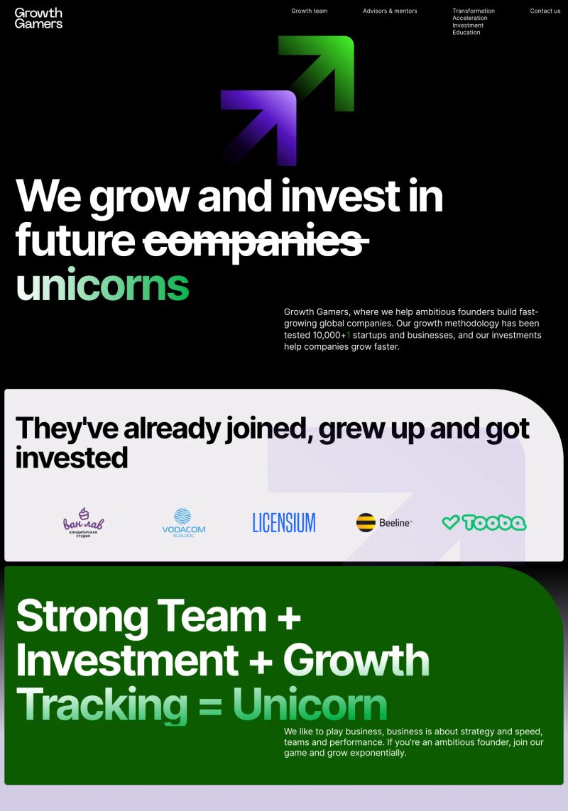 Growth Gamers screenshot