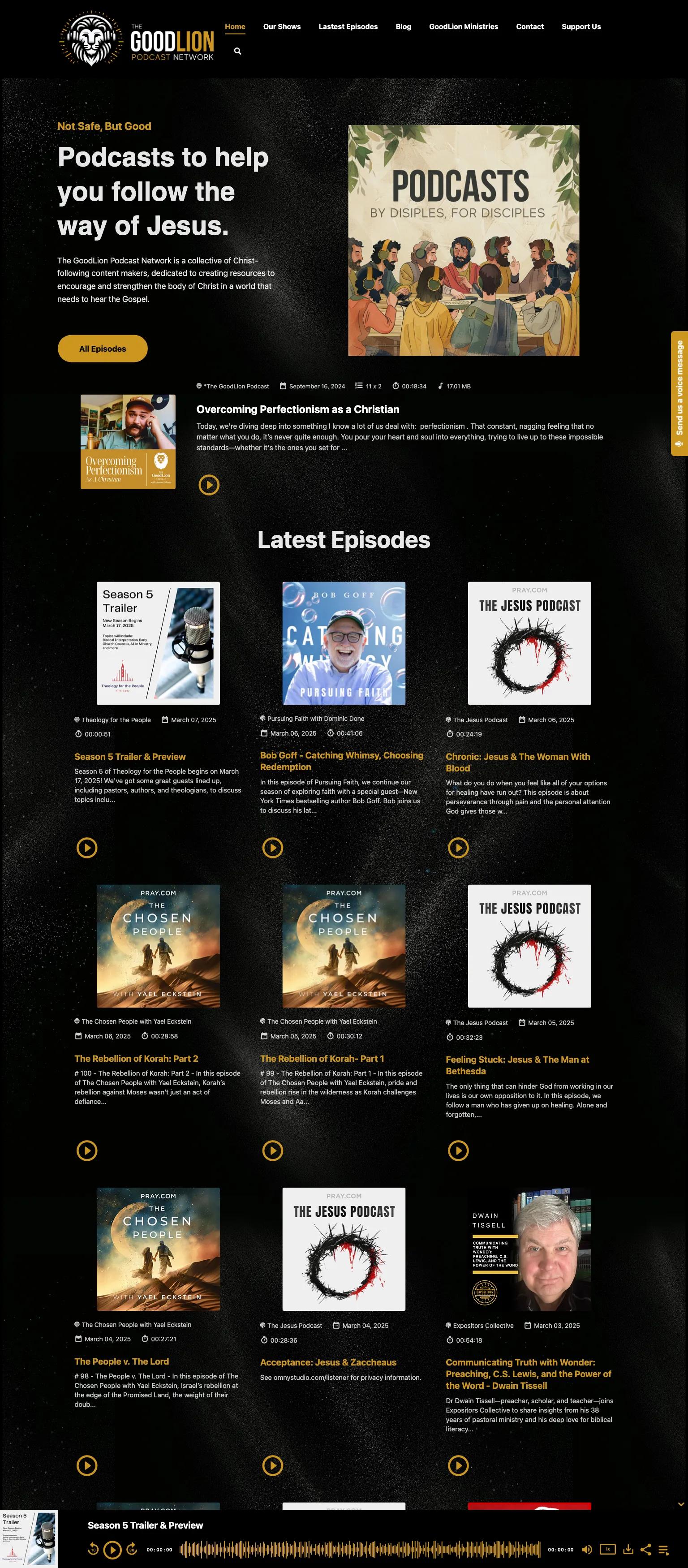 GoodLion Ministries screenshot